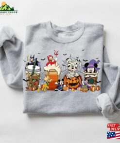 Mouse And Friends Coffee Sweatshirt Horror Shirt Unisex 3 Mouse And Friends Coffee Sweatshirt Horror Shirt Unisex 4