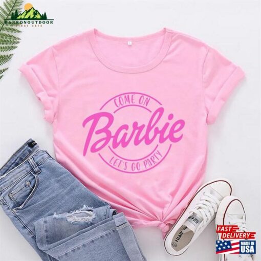 Movie Margot Robbie Cosplay Costume Barbie 2023 T-Shirt Come On Classic Sweatshirt