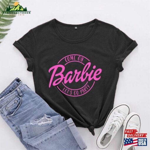 Movie Margot Robbie Cosplay Costume Barbie 2023 T-Shirt Come On Classic Sweatshirt