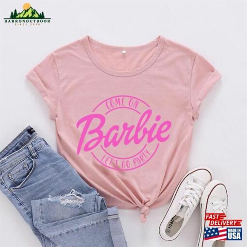 Movie Margot Robbie Cosplay Costume Barbie 2023 T-Shirt Come On Classic Sweatshirt