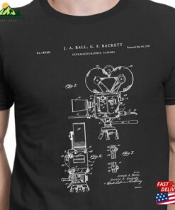 Movie Projector 1933 Patent T-Shirt Shirt Director Gift Hoodie Movie Projector 1933 Patent T-Shirt Shirt Director Gift Hoodie