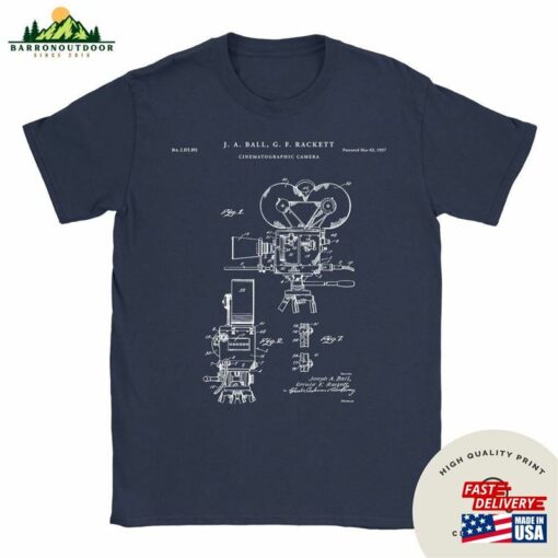 Movie Projector 1933 Patent T-Shirt Shirt Director Gift Hoodie