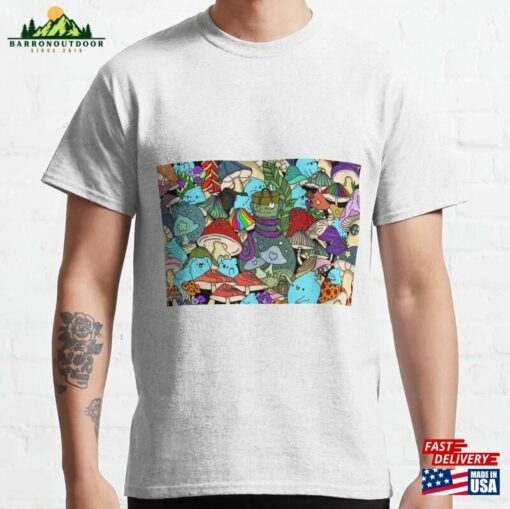 Mushroom Puzzle Classic T-Shirt Hoodie Sweatshirt