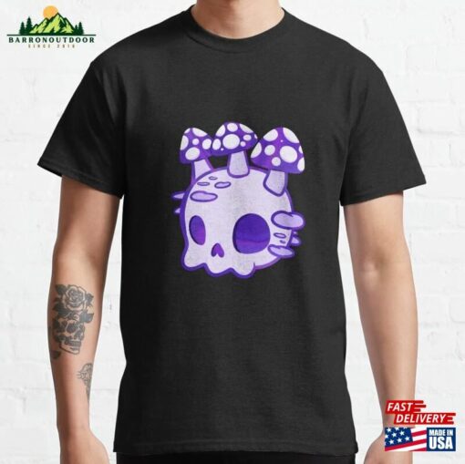 Mushroom Skull Classic T-Shirt Sweatshirt Hoodie