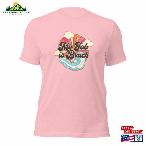 My Job Is Beach Barbie Movie T-Shirt Classic Hoodie