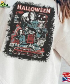 Myer Shirt Halloween The Night He Came Home Horror Movies Hoodie Classic