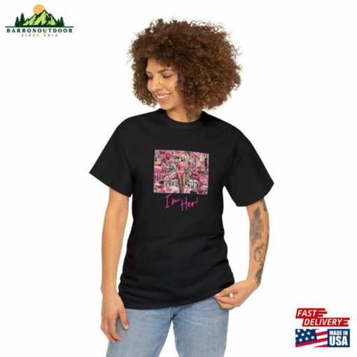 N Black Barbie Outside Spend The Night Tapestry T-Shirt In Pink Quot Complete Your Unisex Sweatshirt