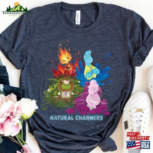 Natural Charmers Shirt Elemental 2023 Walt Disney World Unisex T-Shirt