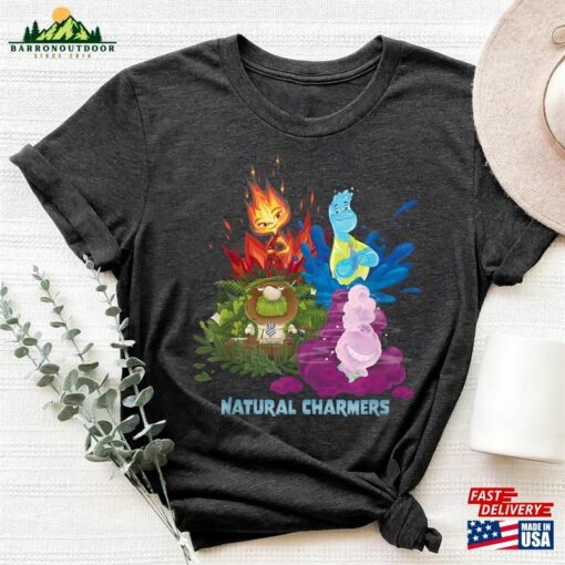 Natural Charmers Shirt Elemental 2023 Walt Disney World Unisex T-Shirt