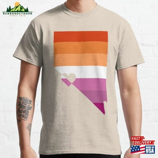 Nevada Lesbian Pride Classic T-Shirt Sweatshirt