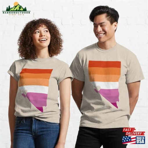 Nevada Lesbian Pride Classic T-Shirt Sweatshirt