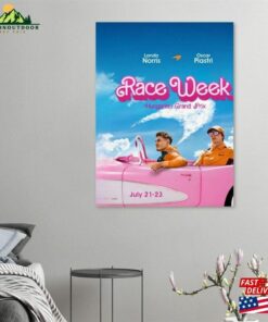 New Barbie F1 Mclaren Lando Norris Oscar Piastri Formula1 Driver 2023 Wall Art Unisex T-Shirt 3 New Barbie F1 Mclaren Lando Norris Oscar Piastri Formula1 Driver 2023 Wall Art Unisex T Shirt 4