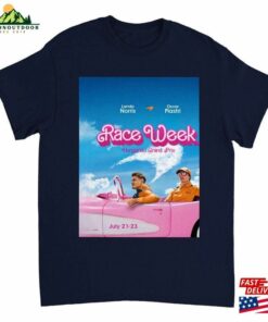 New Barbie F1 Mclaren Lando Norris Oscar Piastri Formula1 Driver 2023Heavyweight Unisex Crewneck T Shirt Classic 3