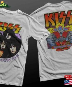 New Dtg Printed T-Shirt Kiss Creatures Of The Night Tour Hoodie Unisex