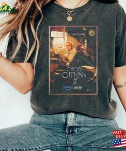 New Michael Sheen And David Tennant Movie Good Omens Season 2 Poster Shirt Tv Series 2019–2023 Sweatshirt Hoodie