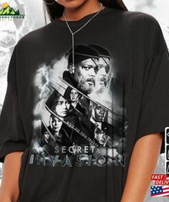 Nick Fury Movie Shirt Secret Invasion 2023 Tv Series Vintage 90S Y2k Sweatshirt Classic Unisex