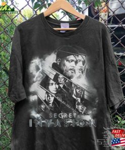 Nick Fury Movie Shirt Secret Invasion 2023 Tv Series Vintage 90S Y2k Sweatshirt Classic Unisex