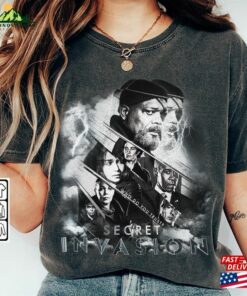 Nick Fury Movie Shirt Secret Invasion 2023 Tv Series Vintage 90S Y2k Sweatshirt Classic Unisex 3