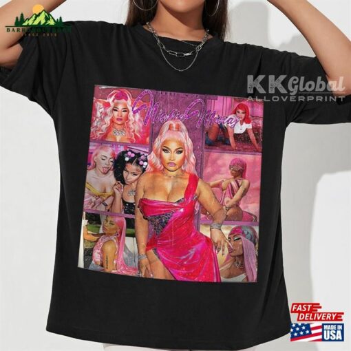 Nicki Minaj Gift Shirt Y2k 90S Merch Vintage Barbie World 2023 Sweatshirt Classic Hoodie