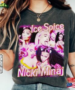 Nicki Minaj X Ice Spice Vintage Rap Shirt Homage Barbie World 90S Y2k Sweatshirt Unisex 2 Nicki Minaj X Ice Spice Vintage Rap Shirt Homage Barbie World 90S Y2k Sweatshirt Unisex 3