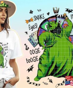 Nightmare Before Christmas Oogie Boogie Halloween Png Bash 2023 Jack Skellington Lock Shock Barrel Sublimation Classic Sweatshirt