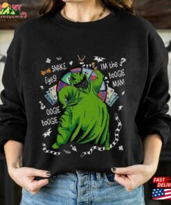 Nightmare Before Christmas Oogie Boogie Halloween Png Bash 2023 Jack Skellington Lock Shock Barrel Sublimation Classic Sweatshirt 3