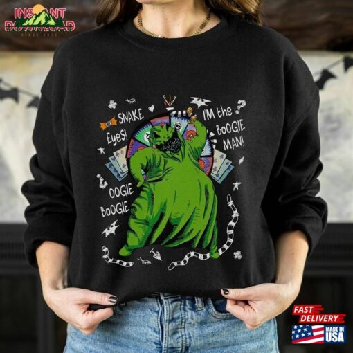 Nightmare Before Christmas Oogie Boogie Halloween Png Bash 2023 Jack Skellington Lock Shock Barrel Sublimation Classic Sweatshirt