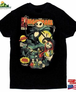 Nightmare Before Christmas Shirt Jack Skellington Oogie Boggie Unisex Classic
