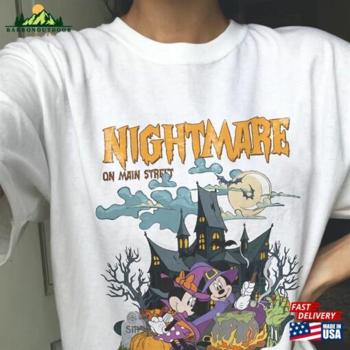 Nightmare On Main Street Shirt Trick Or Treat Png Halloween Masquerade Hoodie Sweatshirt