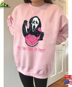 No You Hang Up First Sweatshirt Funny Ghost Face Shirt Scream Movie Halloween Unisex Classic 2 No You Hang Up First Sweatshirt Funny Ghost Face Shirt Scream Movie Halloween Unisex Classic 3