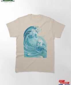 Oceanic Flow Design Classic T-Shirt Hoodie