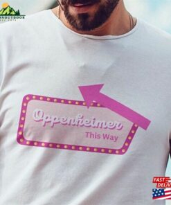 Oppenheimer Barbenheimer Shirt Barbie T-Shirt Classic Oppenheimer Barbenheimer Shirt Barbie T-Shirt Classic