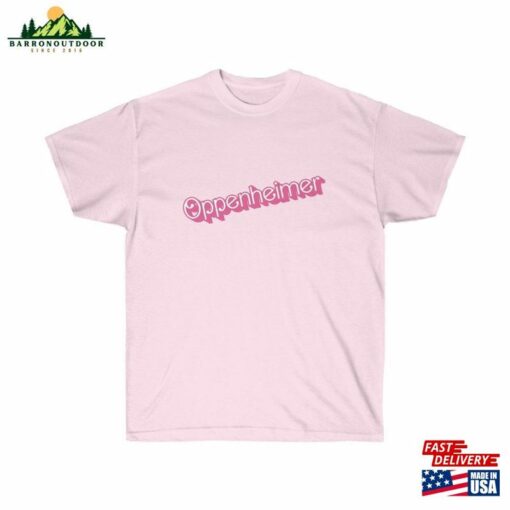 Oppenheimer Barbie Logo T Shirt Hoodie T-Shirt