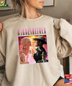 Oppenheimer Barbie Movie Fan Collage Essential T-Shirt Barbenheimer Sweatshirt Unisex Hoodie 2 Oppenheimer Barbie Movie Fan Collage Essential T Shirt Barbenheimer Sweatshirt Unisex Hoodie 3