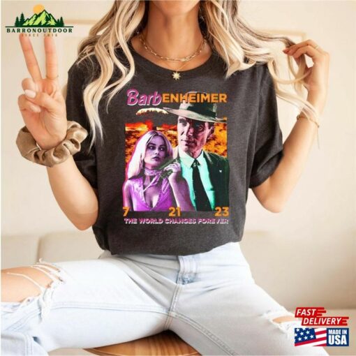 Oppenheimer Barbie Shirt Barbieheimer Active Funny Movie Unisex Classic