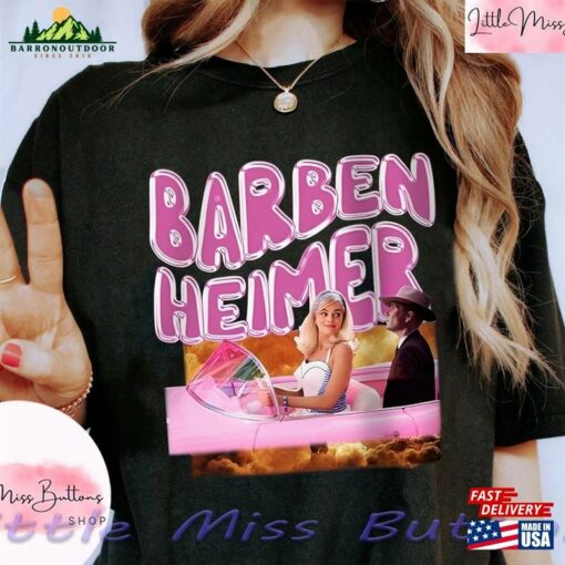 Oppenheimer Movie 2023 Shirt Barbieheimer Active Barbie Classic T-Shirt