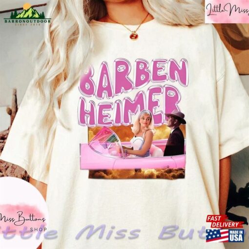 Oppenheimer Movie 2023 Shirt Barbieheimer Active Barbie Classic T-Shirt