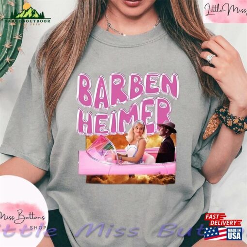 Oppenheimer Movie 2023 Shirt Barbieheimer Active Barbie Classic T-Shirt