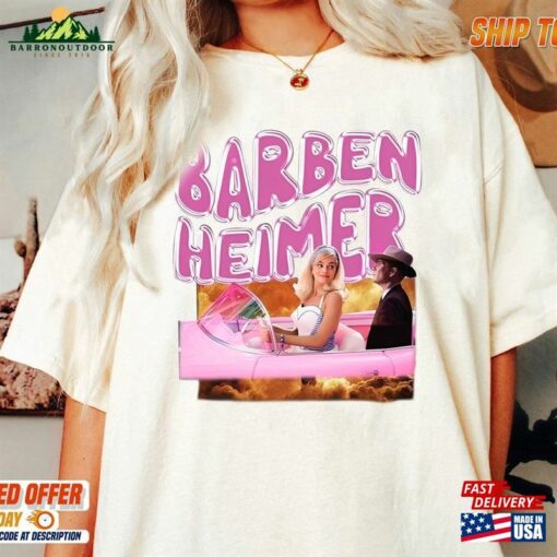 Oppenheimer Movie 2023 Shirt Barbieheimer Active Barbie Classic Unisex