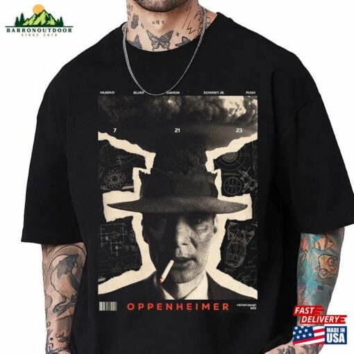 Oppenheimer Movie 2023 Shirt T-Shirt Christopher Nolan Unisex