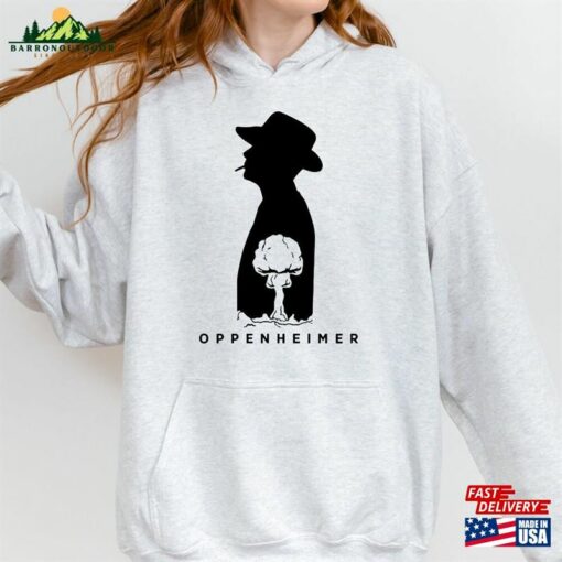 Oppenheimer Sweatshirt Christopher Nolan 2023 Movie Hoodie Organic Cotton T-Shirt Unisex