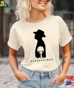 Oppenheimer T Shirt Christopher Nolan 2023 Movie Organic Cotton Tee Hoodie 3