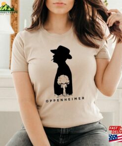 Oppenheimer T-Shirt Christopher Nolan 2023 Movie Organic Cotton Tee Sweatshirt Unisex