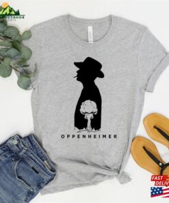 Oppenheimer T Shirt Christopher Nolan 2023 Movie Organic Cotton Tee Sweatshirt Unisex 4