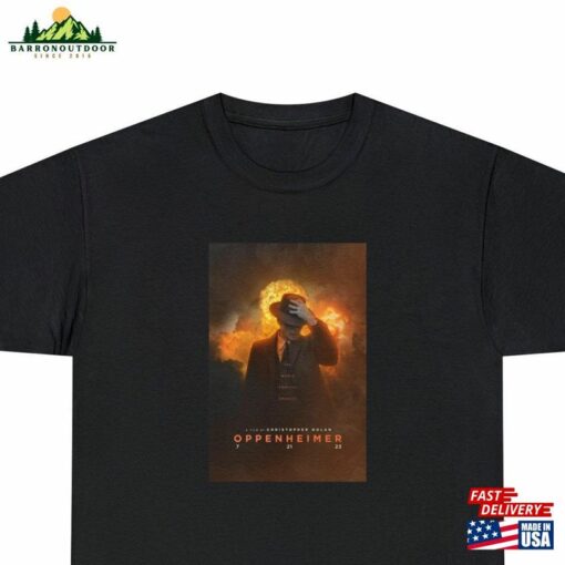 Oppenheimer T-Shirt Cillian Murphy Shirt Barbenheimer Classic