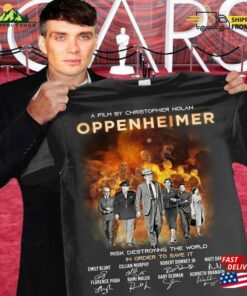 Oppenheimer T-Shirt Movie Signature Shirt Sweatshirt Unisex Classic