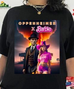 Oppenheimer X Barbie Shirt Barbenheimer T-Shirt Double Feature Hoodie Sweatshirt