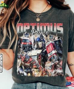 Optimus Prime Movie Shirt Autobot 90S Y2k Vintage Retro Bootleg Unisex Classic 3