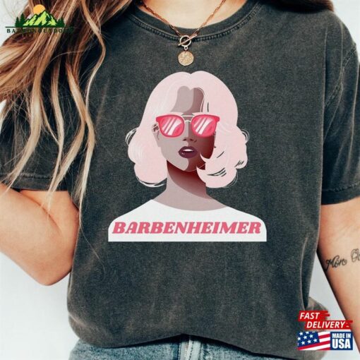 Original Barbie Shirt 2023 Barbenheimer Meme High Quality Cotton Unisex Classic