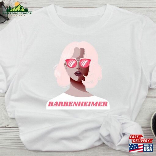 Original Barbie Shirt 2023 Barbenheimer Meme High Quality Cotton Unisex Classic